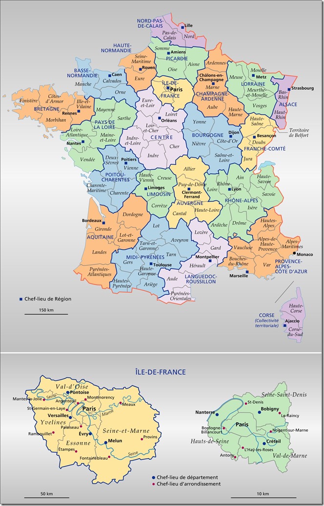 Mapa França